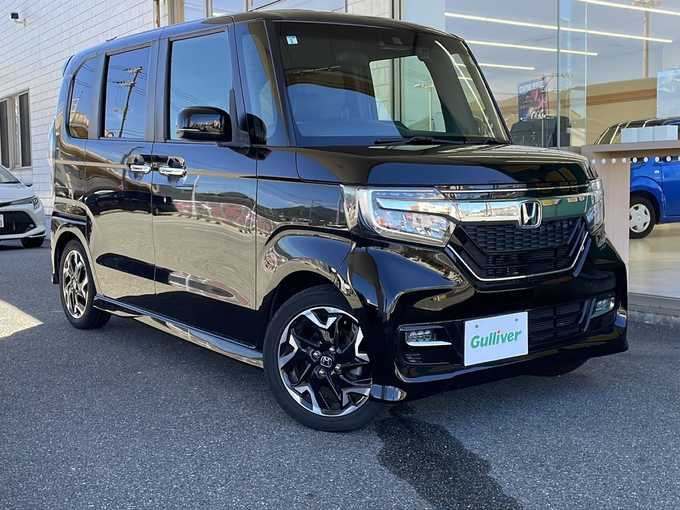 新着情報“Ｎ－ＢＯＸカスタムG・EXターボホンダセンシング”2019年式クリスタルブラックパール入荷しました！