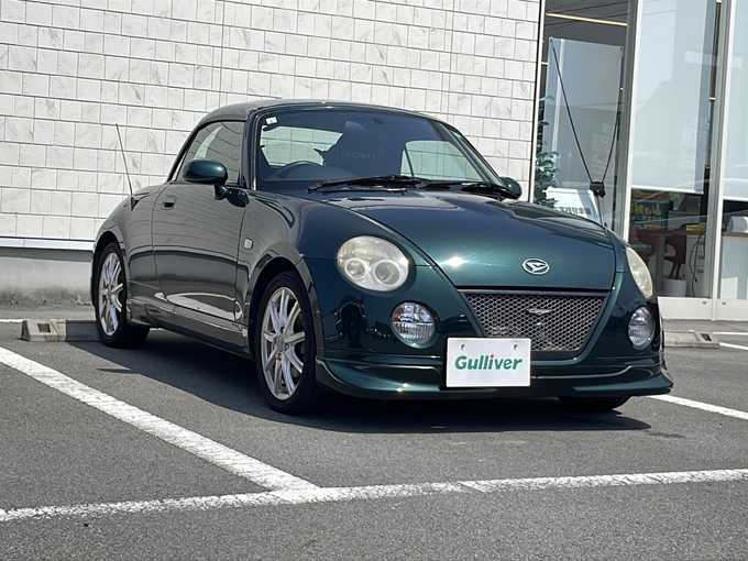 新着情報“コペン2ndアニバーサリーエディション”2005年式ダークグリーンマイカ入荷しました！