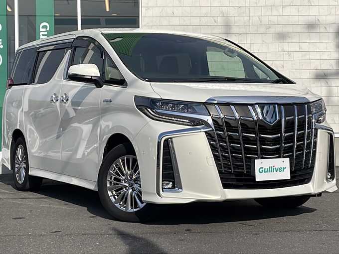 新着情報“アルファードハイブリッドハイブリッドSR Cパッケージ”2021年式ラグジュアリーホワイトパールクリスタルシャインガラスフレーク入荷しました！