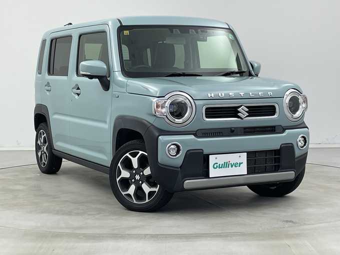 新着情報“ハスラーハイブリッドX”2020年式オフブルーM入荷しました！
