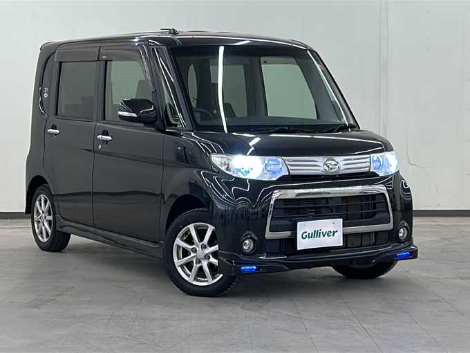 新着情報“タントカスタムXスペシャル”2012年式ブラックマイカメタリック入荷しました！
