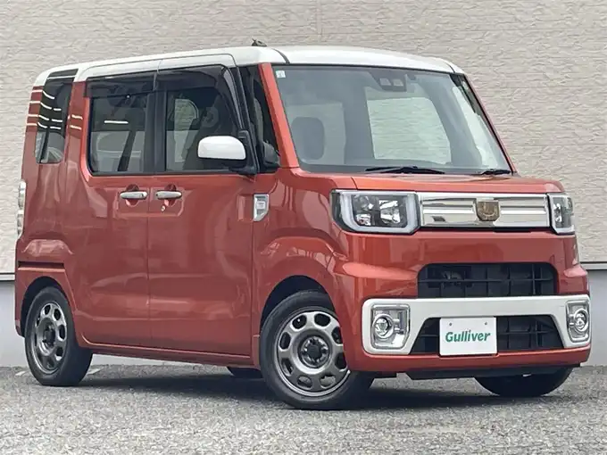 新着情報“ウェイクGターボSAⅢ”2019年式パールホワイトⅢ/トニコオレンジメタリック 2トーン入荷しました！