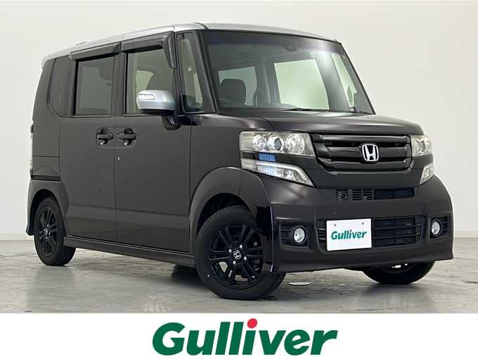 新着情報“Ｎ－ＢＯＸカスタム2トーンカラースタイル G・Lパッケージ”2015年式プレミアムベルベットパープル・パール入荷しました！