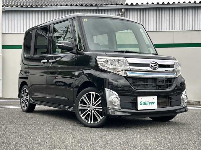新着情報“タントカスタムRS SA”2014年式ブラックマイカメタリック入荷しました！