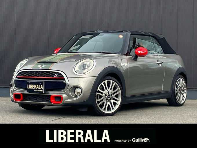 新着情報“ＭＩＮＩクーパーS コンバーチブル”2016年式メルティングシルバーM入荷しました！