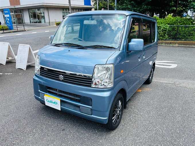 新着情報“エブリイワゴンJPターボ”2013年式ライトブルーＭ入荷しました！