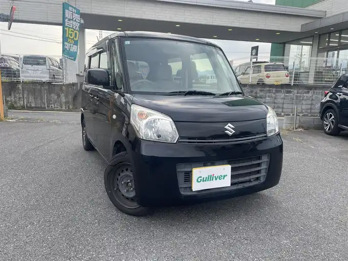 新着情報“スペーシアXスマートフォン連携ナビゲーション装着車”2013年式ブルーイッシュブラックパール3入荷しました！