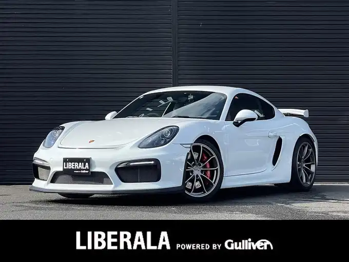 新着情報“ケイマンケイマンGT4”2016年式ピュアホワイト入荷しました！