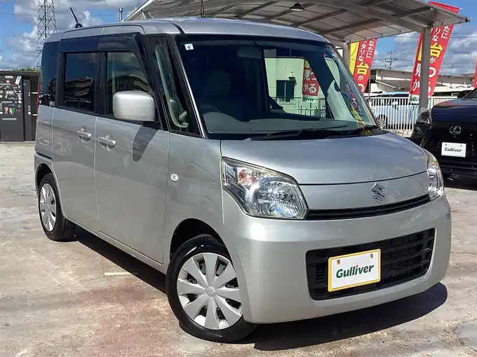 新着情報“スペーシアX（レーダーブレーキサポート装着車）”2013年式シルキーシルバーメタリック入荷しました！
