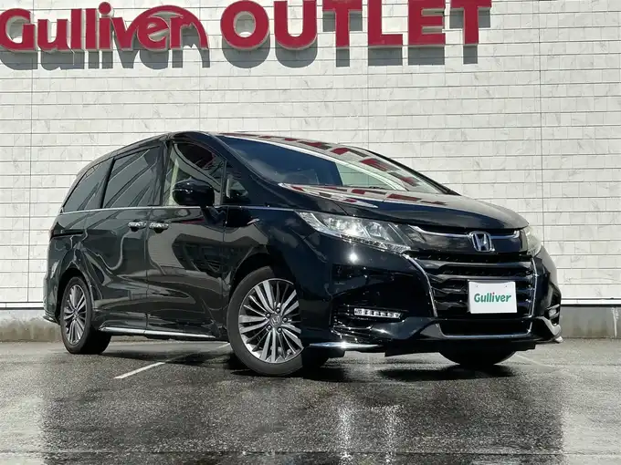 新着情報“オデッセイアブソルート・ホンダセンシング”2018年式クリスタルブラックパール入荷しました！