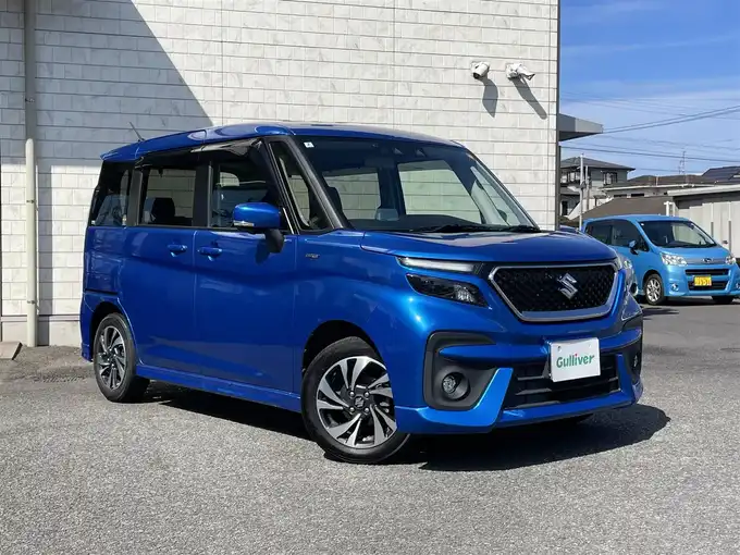 新着情報“ソリオバンディットハイブリッドMV”2022年式スピーディーブルーM入荷しました！