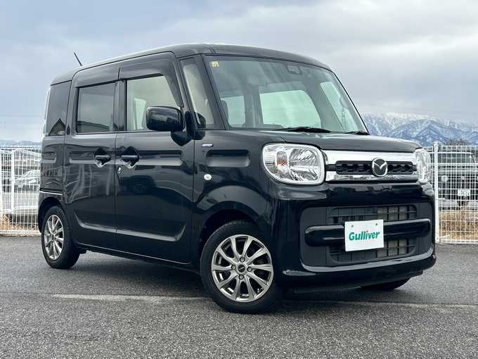 新着情報“フレアワゴンハイブリッドXS”2018年式ブルーイッシュブラックパール3入荷しました！