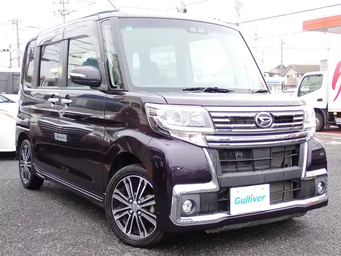 新着情報“タントカスタムRS トップエディションSAⅢ”2017年式ナイトシャドーパープルクリスタルM入荷しました！