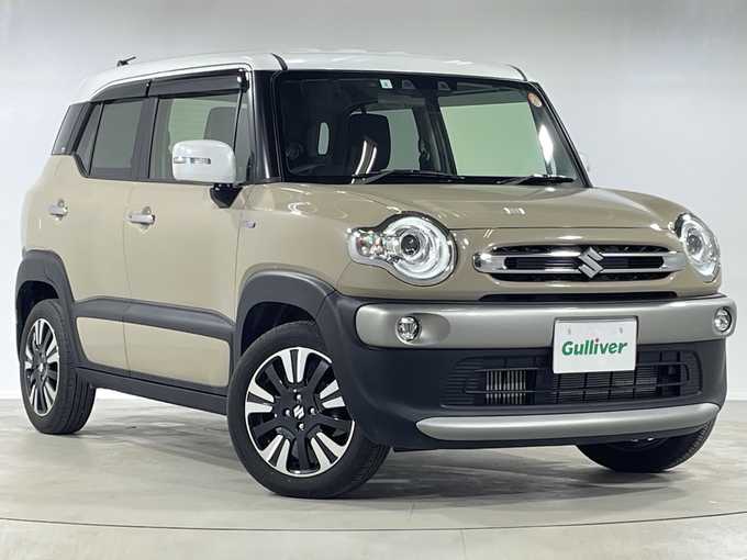 新着情報“クロスビーハイブリッドMZ”2023年式キャラバンアイボリーパールメタリック/ホワイト 2トーンルーフ入荷しました！