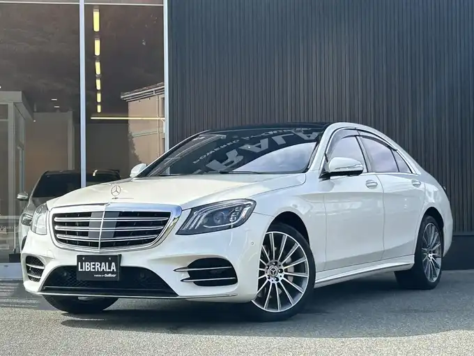 新着情報“ＳクラスS400d 4マチック スポーツリミテッド”2020年式ダイヤモンドホワイト入荷しました！