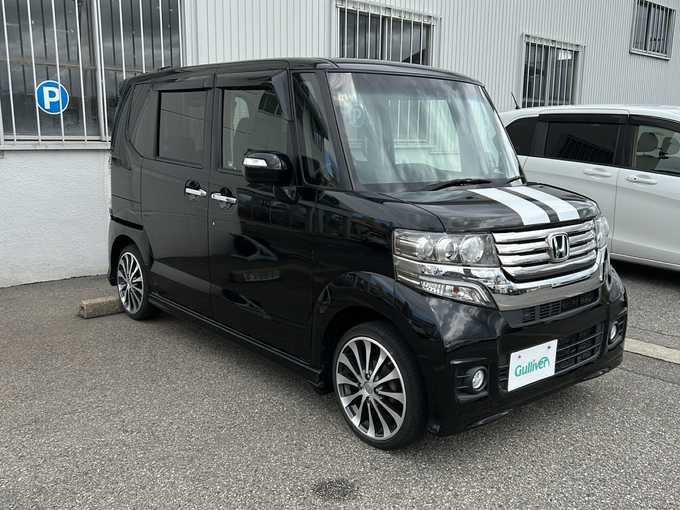 新着情報“Ｎ－ＢＯＸカスタムG・Lパッケージ”2012年式クリスタルブラックパール入荷しました！