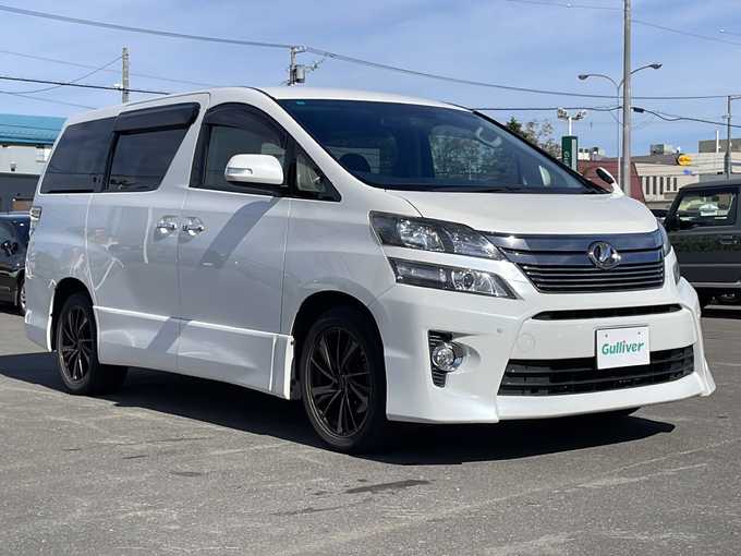 新着情報“ヴェルファイア2．4Z”2014年式ホワイトパールクリスタルシャイン入荷しました！