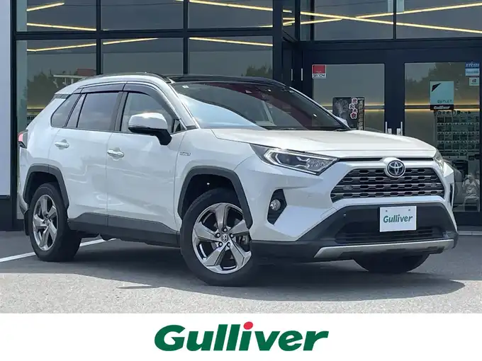 新着情報“ＲＡＶ４ハイブリッドG”2019年式ホワイトパールクリスタルシャイン入荷しました！