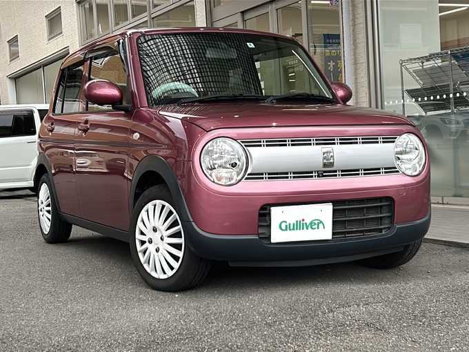 新着情報“アルトラパンL 全方位モニター付メモリーナビゲーション装着車”2016年式カシスピンクパールメタリック入荷しました！