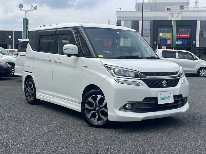 新着情報“ソリオバンディットハイブリッドMV デュアルカメラブレーキサポート装着車”2018年式ピュアホワイトP入荷しました！