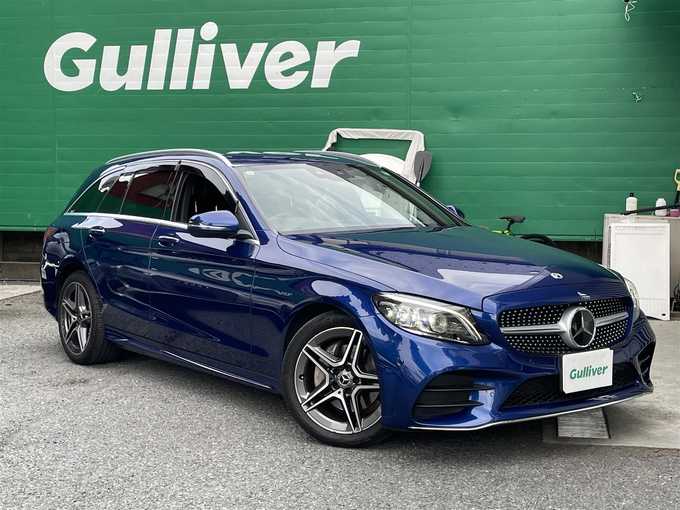 新着情報“ＣクラスステーションワゴンC200 ステーションワゴン ローレウスエディション”2019年式ブリリアントブルーM入荷しました！