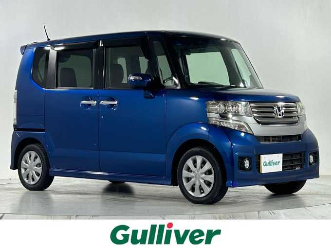 新着情報“Ｎ－ＢＯＸ＋カスタムG”2014年式プレミアムダイナミックブルーパール入荷しました！