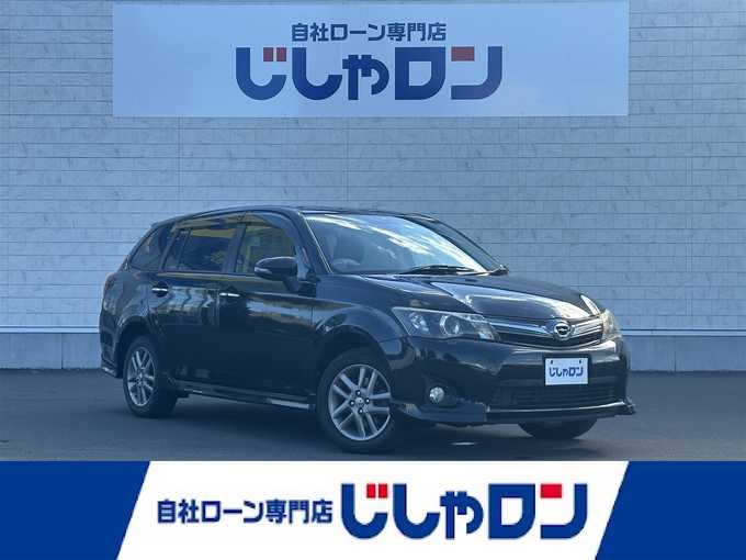 新着情報“カローラフィールダー1．5G エアロツアラー・ダブルバイビー”2013年式ブラックマイカ入荷しました！