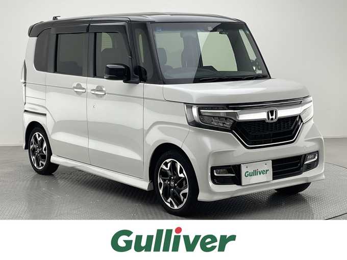 新着情報“Ｎ－ＢＯＸカスタムG・Lターボホンダセンシング”2019年式白Ⅱ入荷しました！