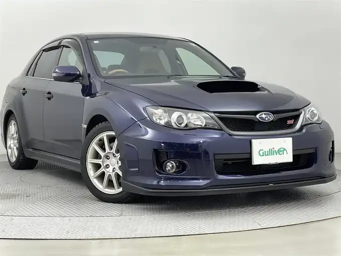 新着情報“インプレッサ ＷＲＸSTI A－Line”2010年式プラズマブルーシリカ入荷しました！