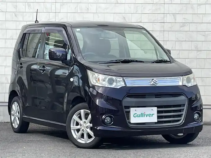 新着情報“ワゴンＲスティングレーX CDプレーヤー装着車”2013年式ミステリアスバイオレットパール入荷しました！