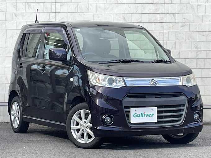 新着情報“ワゴンＲスティングレーX CDプレーヤー装着車”2013年式ミステリアスバイオレットパール入荷しました！