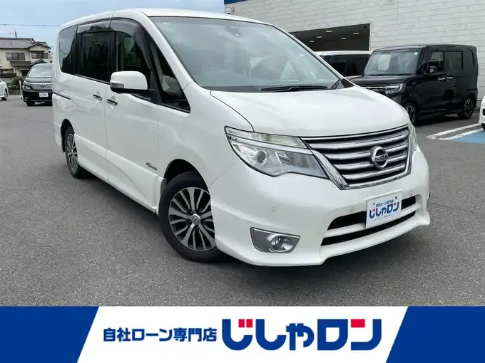 新着情報“セレナハイウェイスター S－ハイブリッド アドバンスドセーフティパッケージ”2014年式パール入荷しました！