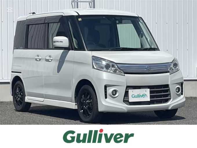新着情報“スペーシアカスタムXS（レーダーブレーキサポート装着車）”2014年式パールホワイト入荷しました！