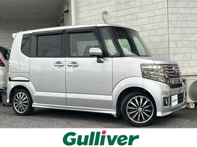 新着情報“Ｎ－ＢＯＸカスタムG・ターボパッケージ”2013年式アラバスターシルバーメタリック入荷しました！