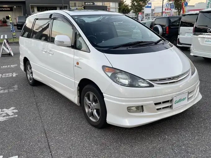新着情報“エスティマＴアエラス Sエディション ナビスペシャル”2003年式白入荷しました！