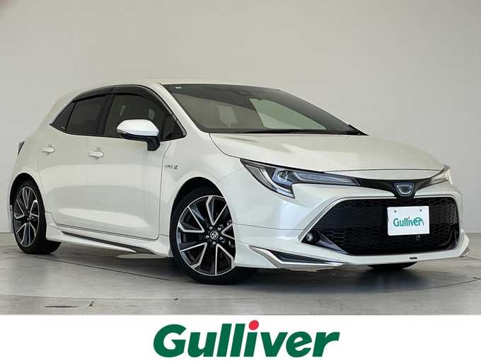 新着情報“カローラスポーツハイブリッドG Z”2019年式ホワイトパールクリスタルシャイン入荷しました！