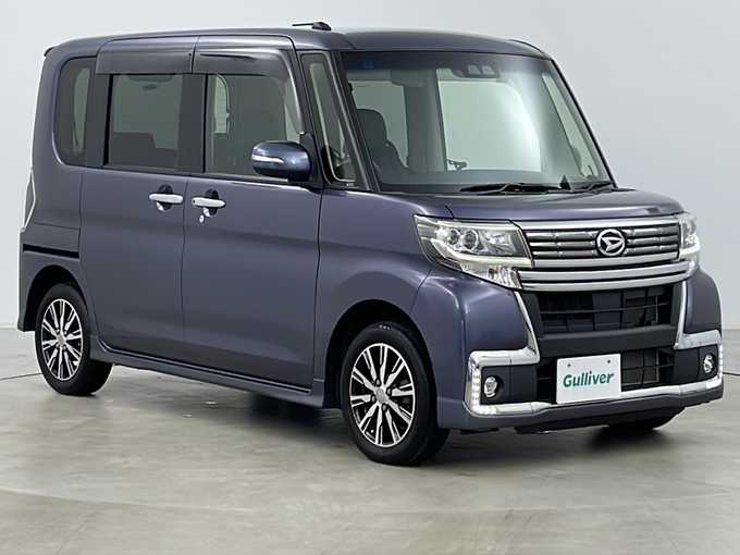 新着情報“タントカスタムX トップエディションSAⅢ”2017年式メテオライトグレーイリュージョナルP入荷しました！