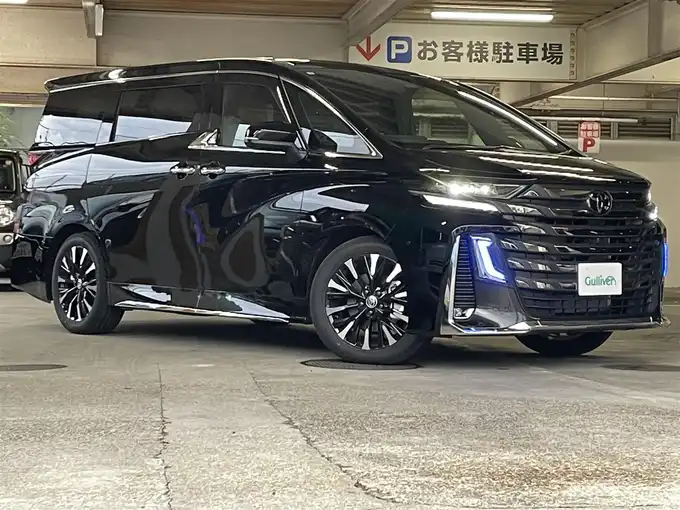 新着情報“ヴェルファイアハイブリッドハイブリッド エグゼクティブラウンジ”2025年式ブラック入荷しました！
