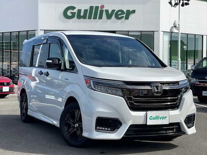 新着情報“ステップワゴンスパーダスパーダハイブリッド G・EX ホンダセンシング 特別仕様車ブラックスタイル”2019年式プラチナホワイトパール入荷しました！