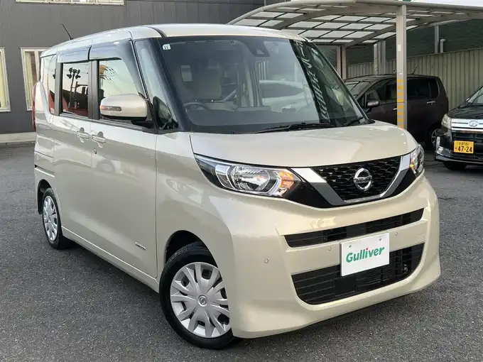 新着情報“ルークスX”2021年式フローズンバニラパール入荷しました！