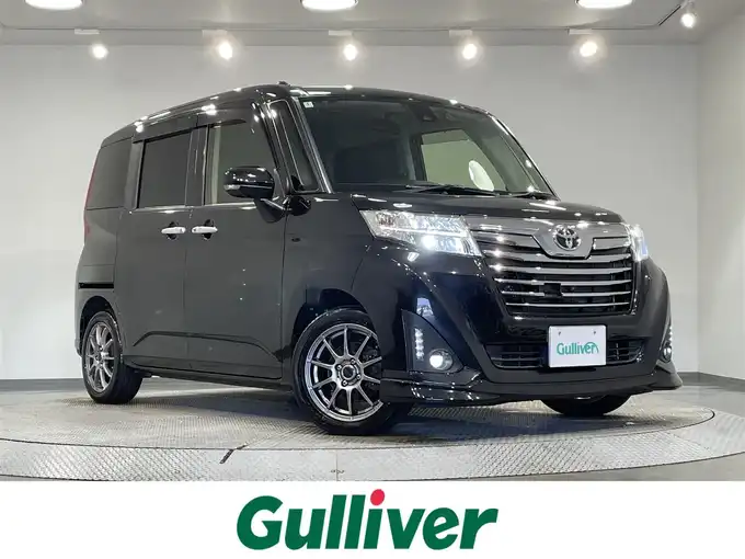 新着情報“ルーミーカスタムG S”2018年式ブラックマイカメタリック入荷しました！