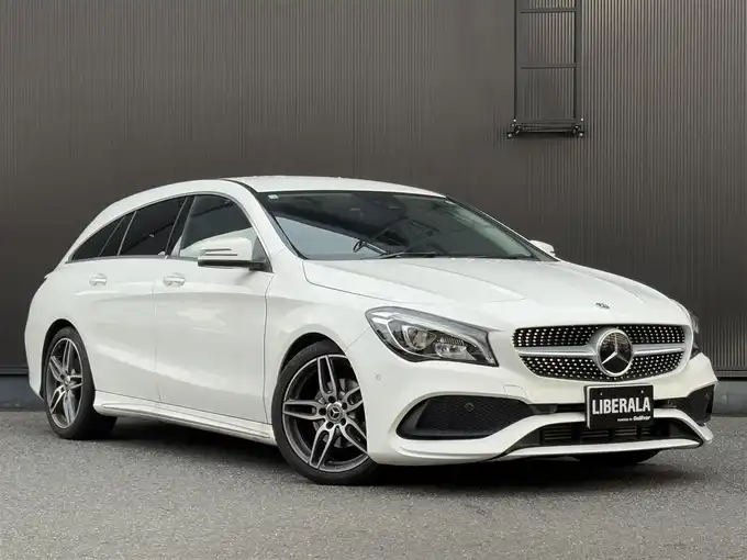 新着情報“ＣＬＡクラス シューティングブレークCLA180 シューティングブレーク AMG スタイル”2018年式ポーラホワイト入荷しました！