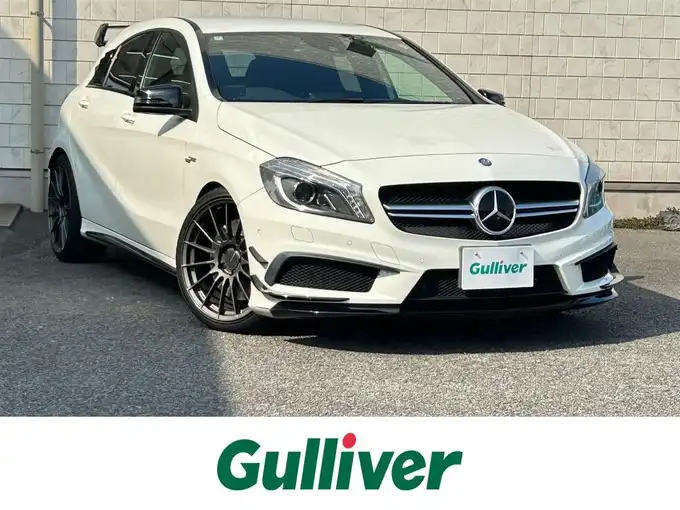 新着情報“ＡクラスA45 AMG 4マチック エディションⅡ”2014年式カルサイトホワイト入荷しました！