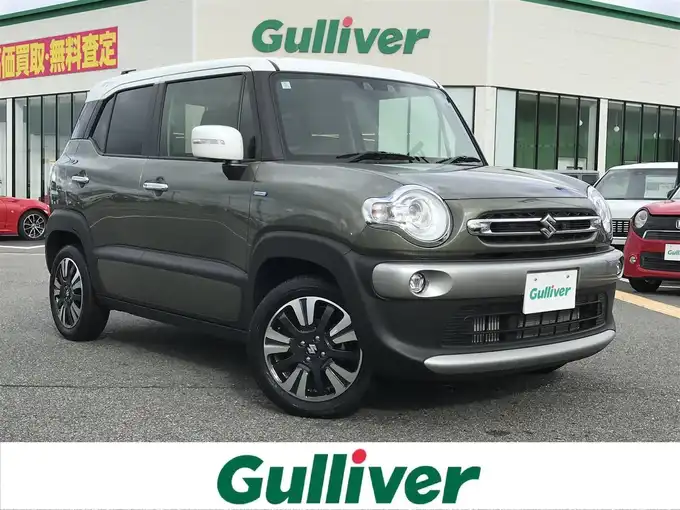 新着情報“クロスビーハイブリッドMZ ブラウンアクセントパッケージ装着車”2024年式タフカーキパールメタリック/ホワイト2トーン入荷しました！