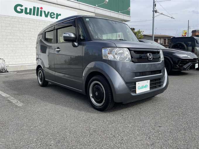 新着情報“Ｎ－ＢＯＸスラッシュG特別仕様車インディロックスタイル”2019年式シャイニンググレーM入荷しました！