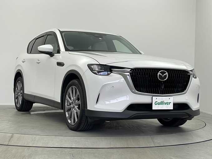 新着情報“ＣＸ－６０XD エクスクルーシブモード”2023年式ロジウムホワイトプレミアムメタリック入荷しました！