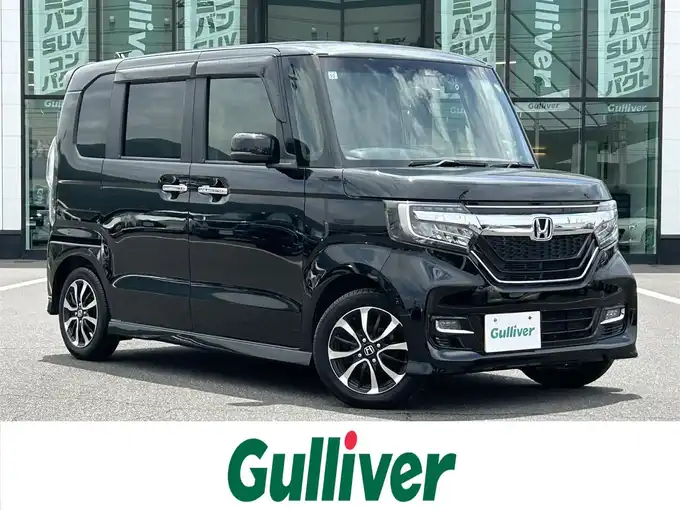 新着情報“Ｎ－ＢＯＸカスタムG・EXホンダセンシング”2017年式クリスタルブラックパール入荷しました！