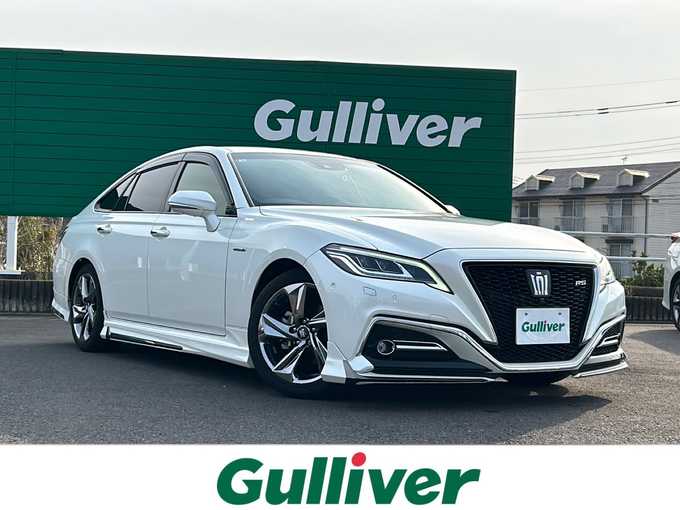 新着情報“クラウンハイブリッドRSアドバンス”2018年式ホワイトパールクリスタルシャイン入荷しました！