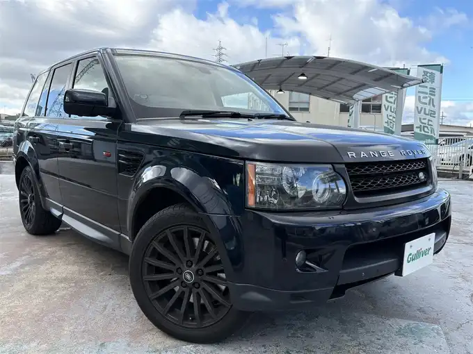 新着情報“レンジローバースポーツ5．0 V8”2010年式バッキンガムブルー入荷しました！