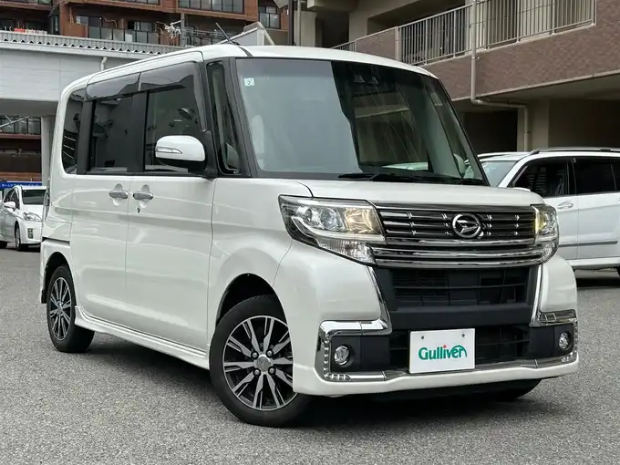 新着情報“タントカスタムX トップエディションSAⅢ”2017年式パールホワイトⅢ入荷しました！